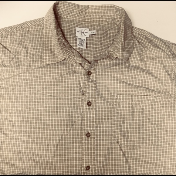 Men’s Calvin Klein Button Down Shirt XL - Picture 1 of 4